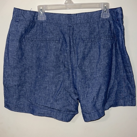 Old Navy size 16 womens everyday short linen blend mid rise side pockets summer - Picture 2 of 10